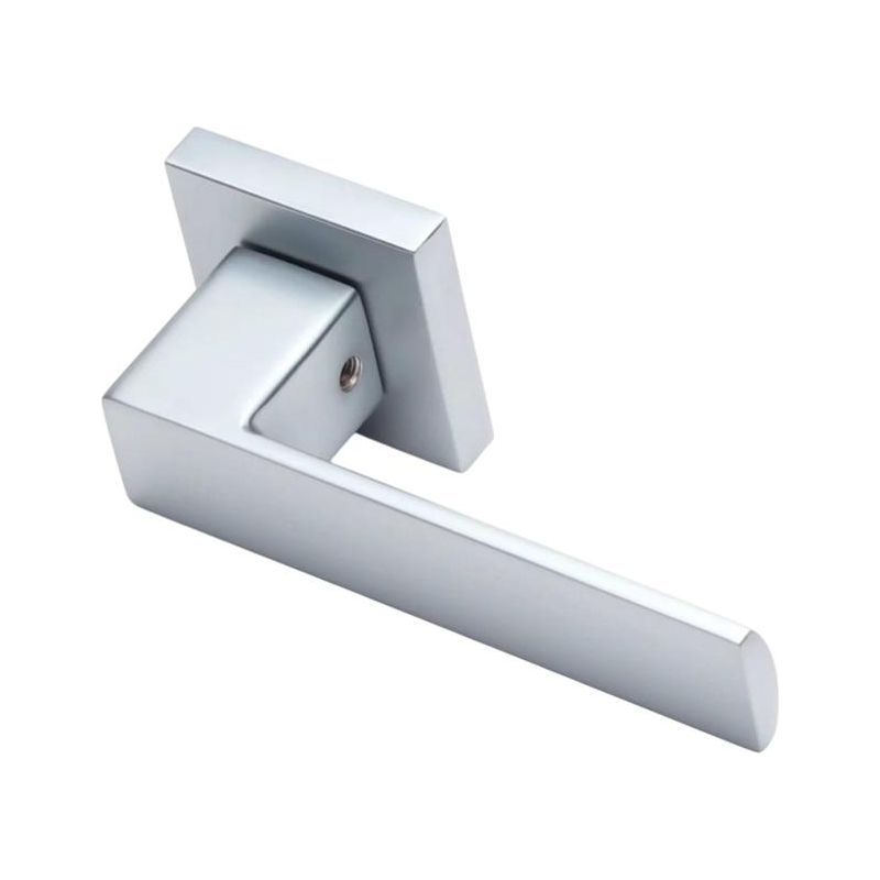 Дверная ручка LockStyle CUBE ZN на квадратной розетке
